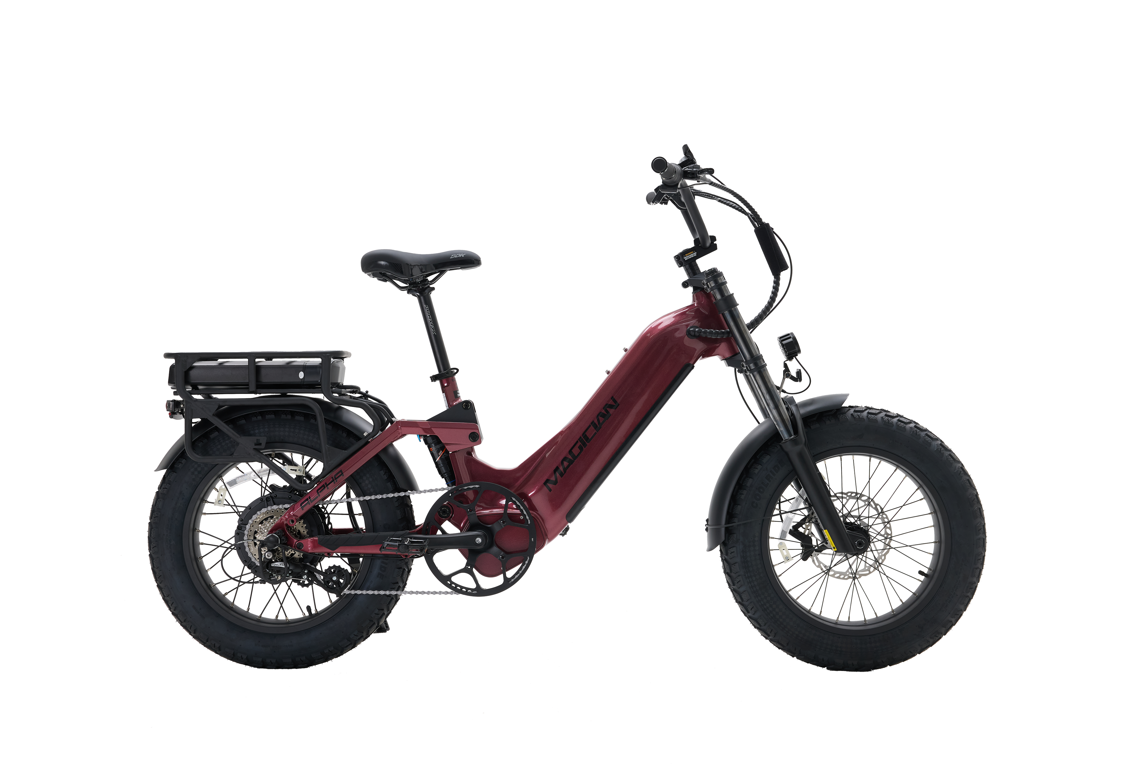 mini ebike 赤 鍵付き Alpha Mini – Magician Ebikes